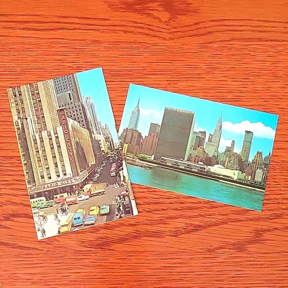 Vintage 1964 New York City Postcards